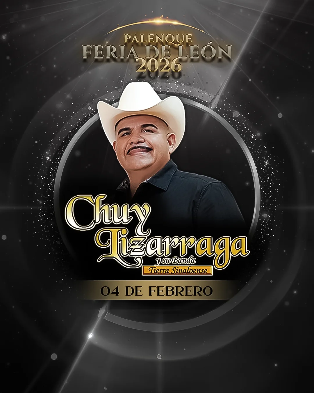Boletos Chuy Lizárraga Palenque Feria de León 2026