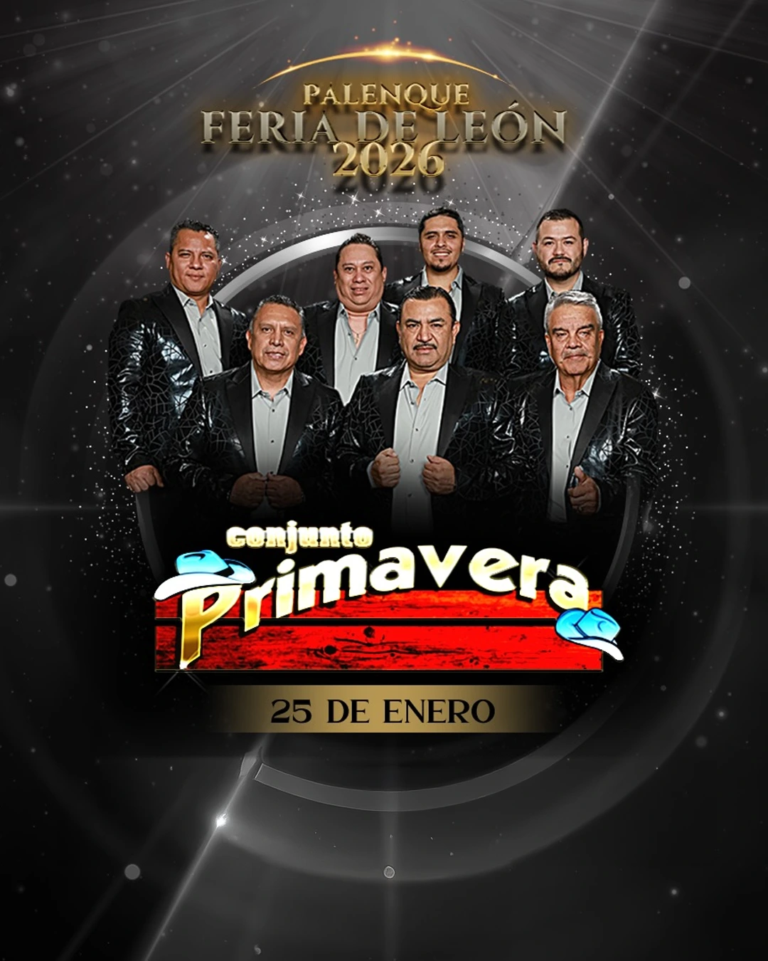 Boletos Conjunto Primavera Palenque Feria de León 2026