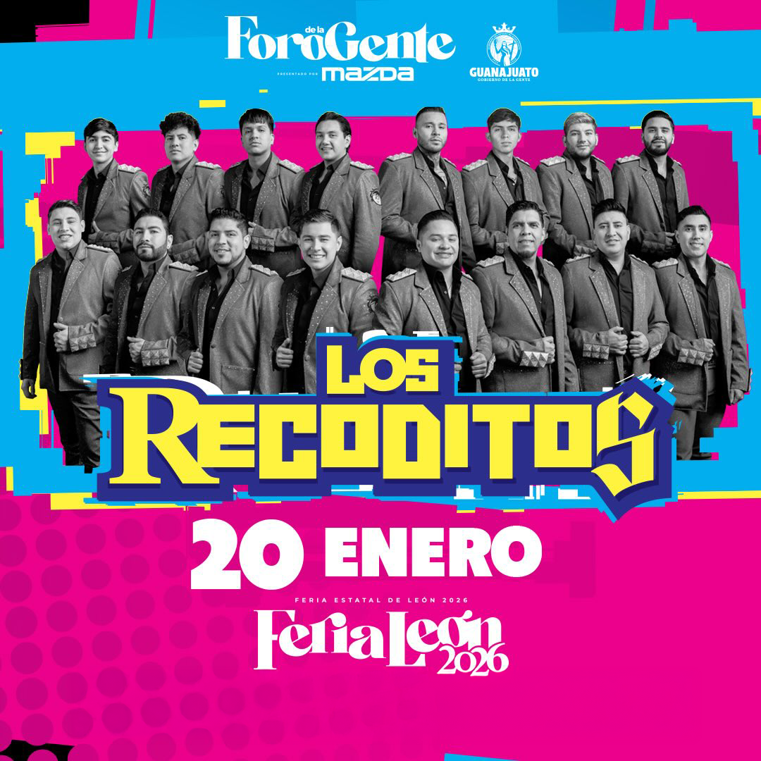 Boletos Los Recoditos Palenque Feria de León 2026